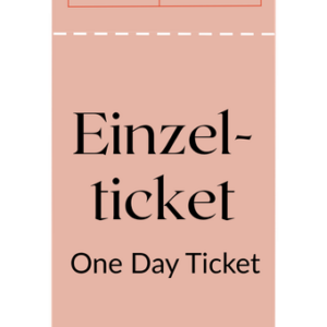 Einzelticket - One day